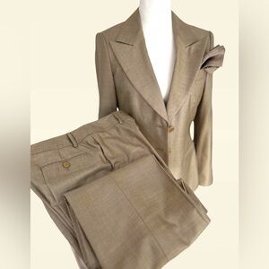 Giorgio Armani Tan Blazer & Suit Jacket